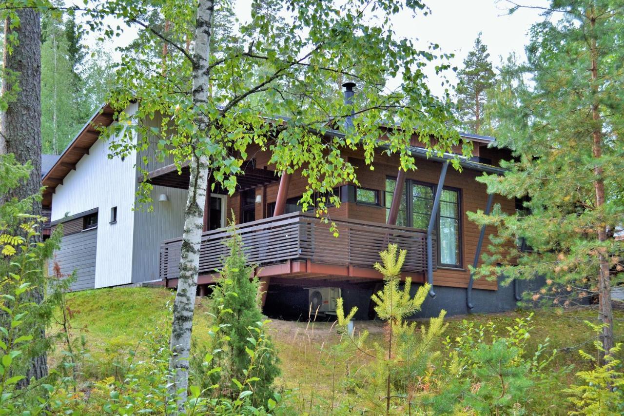 Saimaa Style Spa Chalet Virasoja Exterior foto